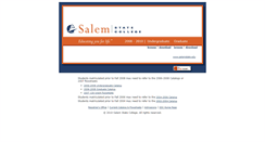 Desktop Screenshot of catalogarchive.salemstate.edu