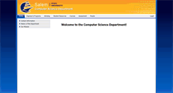 Desktop Screenshot of cs.salemstate.edu